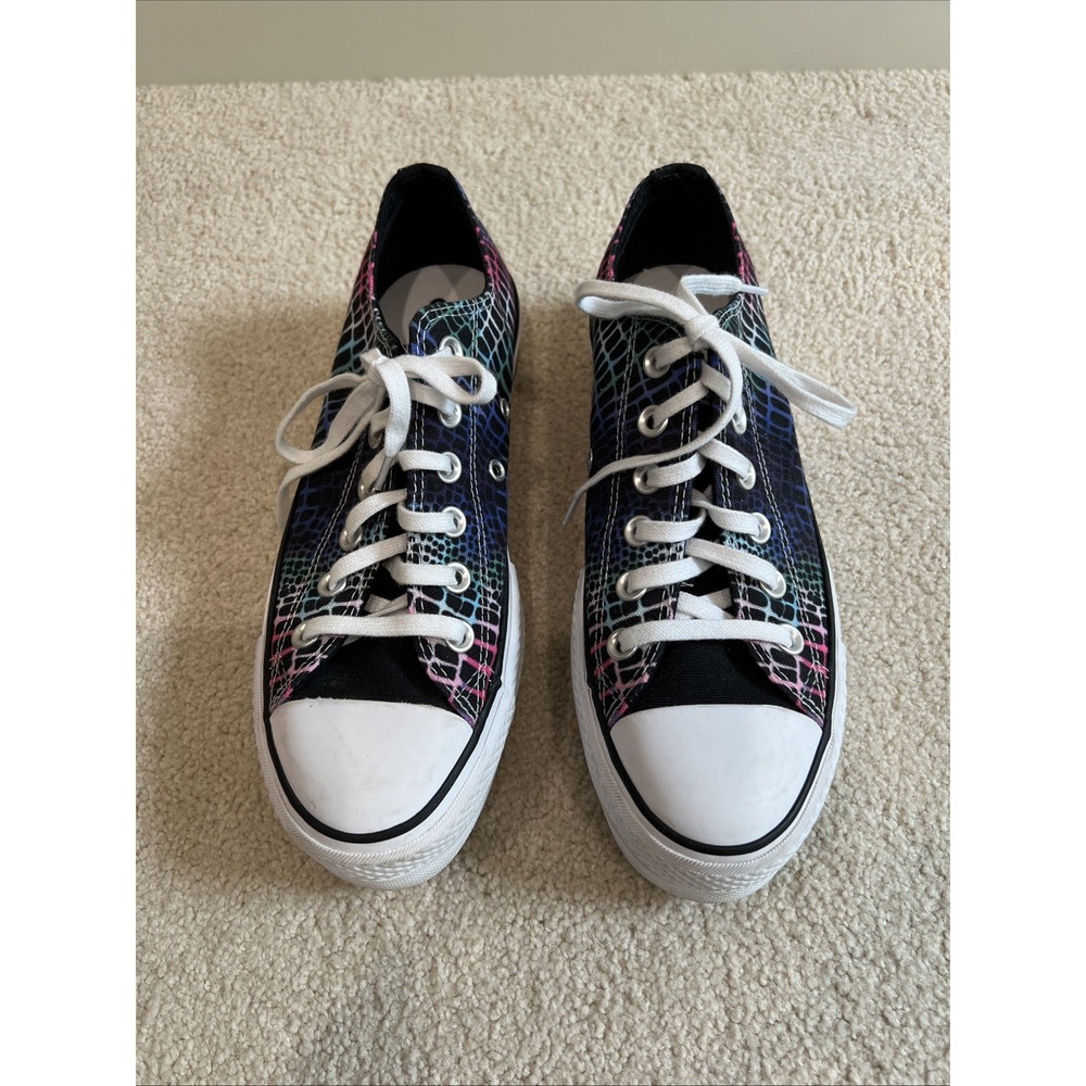 Converse Digital Daze Platform‎ Chuck Taylor All Star Low Top Sneakers Size 7 - Picture 1 of 8
